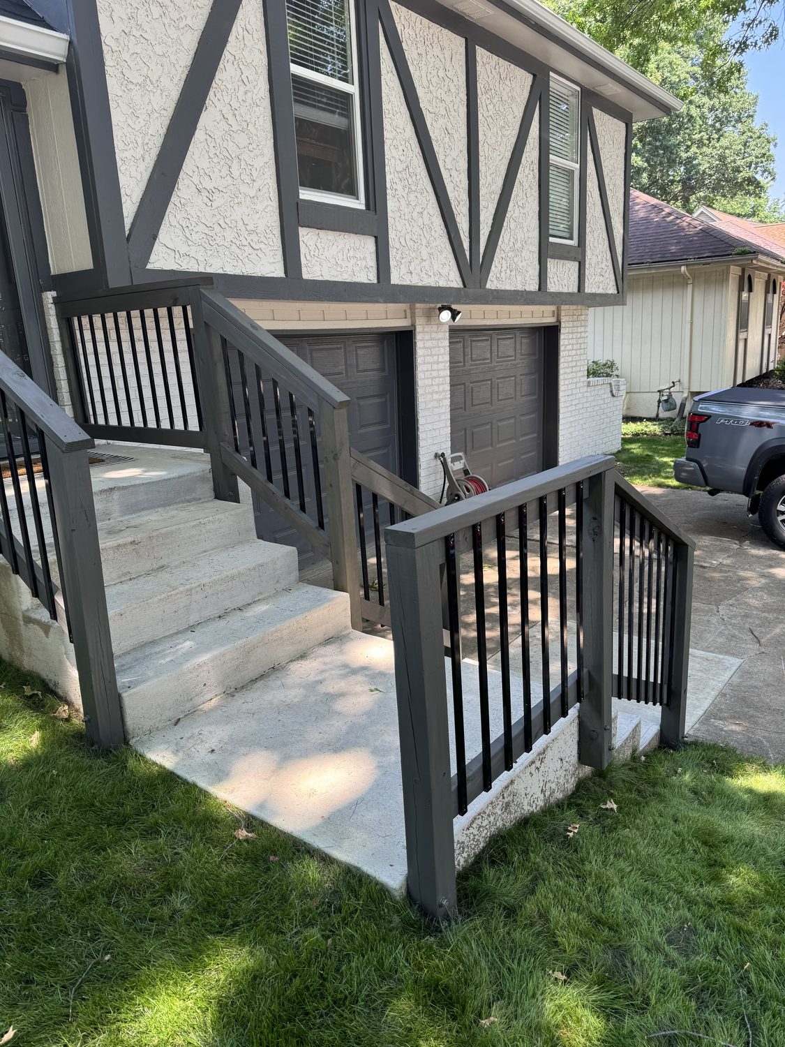 Stained deck or fence in Kansas City by Staining Grain